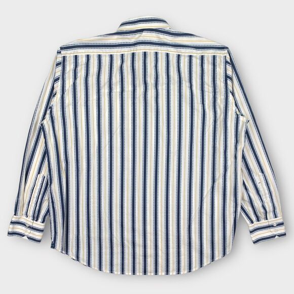 Robert Graham Dress Shirt Mens XXL Striped Southwestern Button Up Cotton Silk - Picture 8 of 15